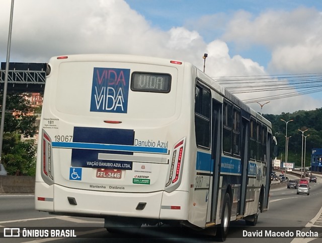VIDA - Viação Danúbio Azul 19067 na cidade de Cotia, São Paulo, Brasil, por David Macedo Rocha. Número da foto: #13109141.