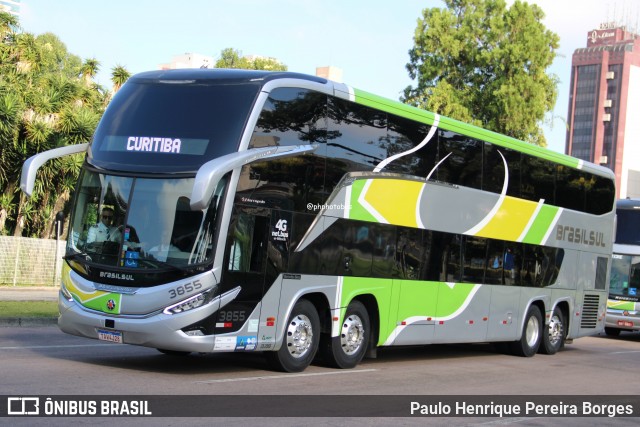 Brasil Sul Linhas Rodoviárias 3855 na cidade de Curitiba, Paraná, Brasil, por Paulo Henrique Pereira Borges. Número da foto: #13109171.