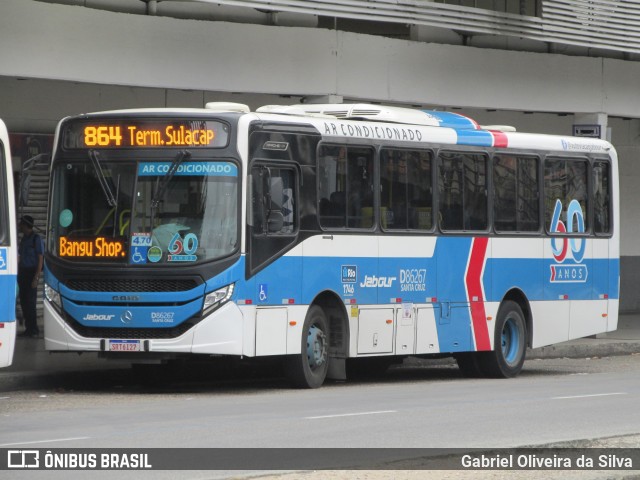 Auto Viação Jabour D86267 na cidade de Rio de Janeiro, Rio de Janeiro, Brasil, por Gabriel Oliveira da Silva. Número da foto: #13109020.
