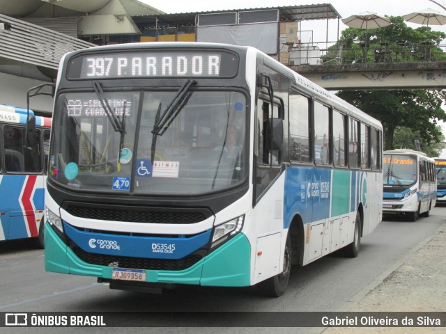 Transportes Campo Grande D53545 na cidade de Rio de Janeiro, Rio de Janeiro, Brasil, por Gabriel Oliveira da Silva. Número da foto: #13108978.