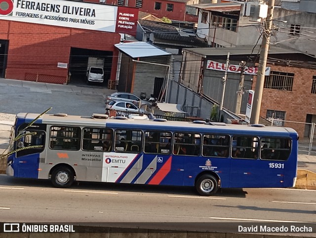 Viação Miracatiba 15.931 na cidade de Cotia, São Paulo, Brasil, por David Macedo Rocha. Número da foto: #13109150.