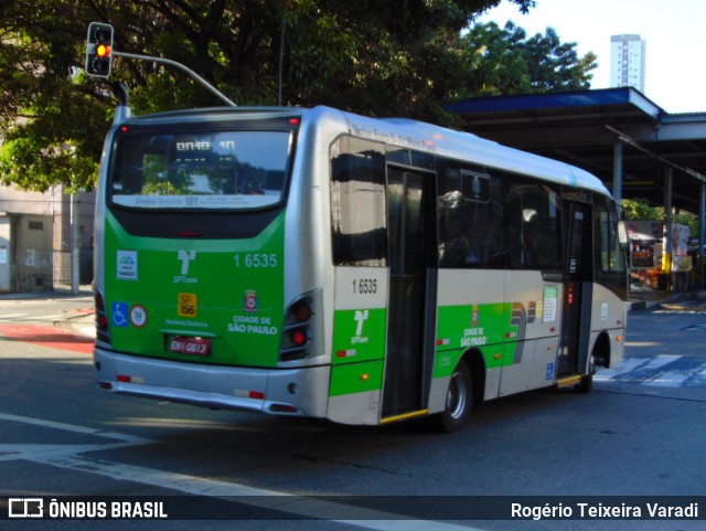 Transcooper > Norte Buss 1 6535 na cidade de São Paulo, São Paulo, Brasil, por Rogério Teixeira Varadi. Número da foto: #13108535.