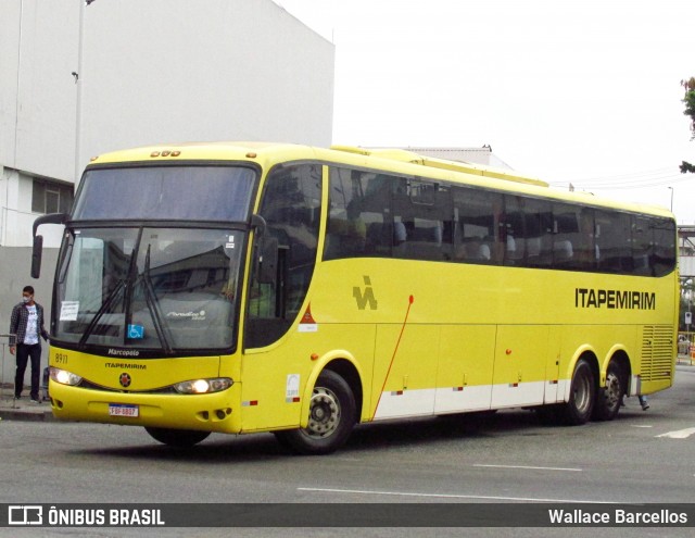 Viação Itapemirim 8911 na cidade de Rio de Janeiro, Rio de Janeiro, Brasil, por Wallace Barcellos. Número da foto: #13108276.