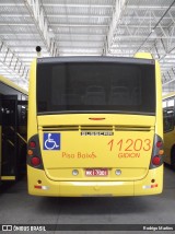Gidion Transporte e Turismo 11203 na cidade de Joinville, Santa Catarina, Brasil, por Rodrigo Martins. Número da foto: #13109901.