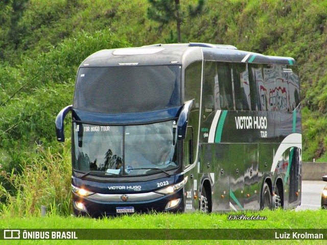 Victor Hugo Tour 2023 na cidade de Juiz de Fora, Minas Gerais, Brasil, por Luiz Krolman. Número da foto: #13112832.