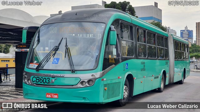 Auto Viação Santo Antônio CB603 na cidade de Curitiba, Paraná, Brasil, por Lucas Weber Calizario. Número da foto: #13110168.