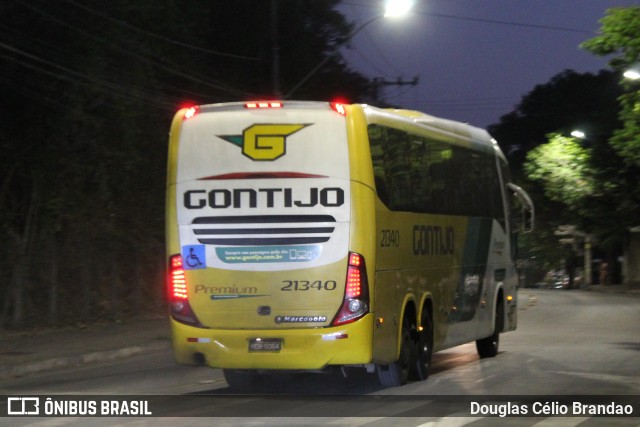 Empresa Gontijo de Transportes 21340 na cidade de Belo Horizonte, Minas Gerais, Brasil, por Douglas Célio Brandao. Número da foto: #13112810.