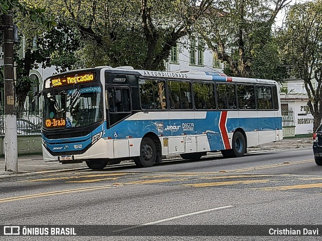 Auto Viação Jabour D86229 na cidade de Rio de Janeiro, Rio de Janeiro, Brasil, por Cristhian Davi. Número da foto: #13111410.