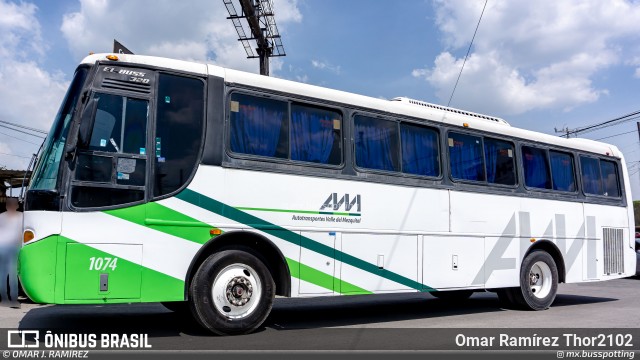AVM - Autotransportes Valle del Mezquital 1074 na cidade de Huehuetoca, Estado de México, México, por Omar Ramírez Thor2102. Número da foto: #13111604.