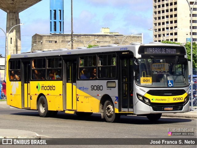 Viação Modelo 9080 na cidade de Aracaju, Sergipe, Brasil, por José Franca S. Neto. Número da foto: #13112086.