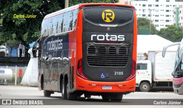 RodeRotas - Rotas de Viação do Triângulo 2105 na cidade de Goiânia, Goiás, Brasil, por Carlos Júnior. Número da foto: #13112071.