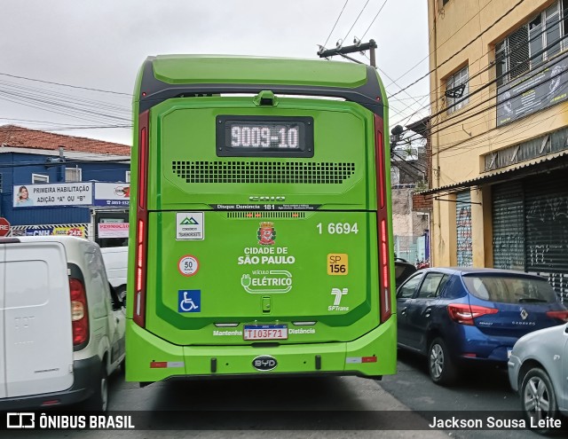 Transcooper > Norte Buss 1 6694 na cidade de São Paulo, São Paulo, Brasil, por Jackson Sousa Leite. Número da foto: #13112432.
