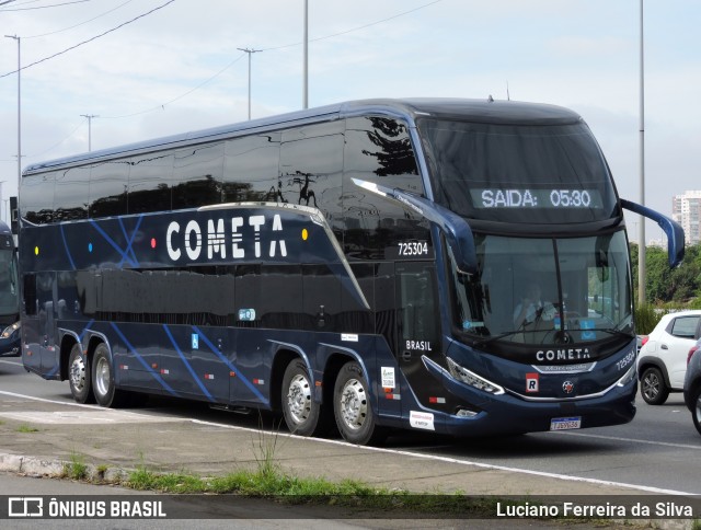 Viação Cometa 723504 na cidade de São Paulo, São Paulo, Brasil, por Luciano Ferreira da Silva. Número da foto: #13112437.