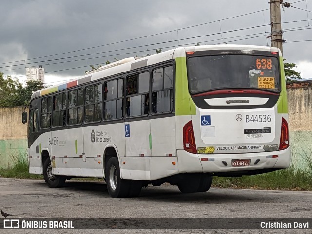 Auto Viação Três Amigos B44536 na cidade de Rio de Janeiro, Rio de Janeiro, Brasil, por Cristhian Davi. Número da foto: #13110230.