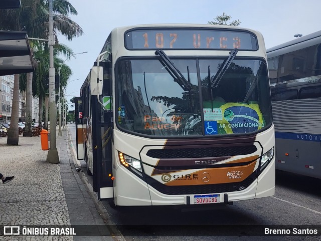 Erig Transportes > Gire Transportes A63503 na cidade de Rio de Janeiro, Rio de Janeiro, Brasil, por Brenno Santos. Número da foto: #13111336.