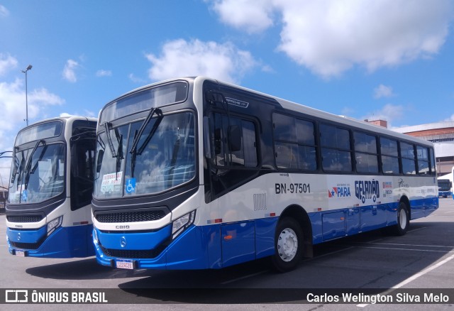 Transportes Barata BN-97501 na cidade de Belém, Pará, Brasil, por Carlos Welington Silva Melo. Número da foto: #13111229.