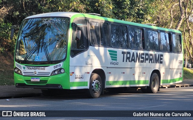 Transprime Transportes e Turismo 0219 na cidade de Juiz de Fora, Minas Gerais, Brasil, por Gabriel Nunes de Carvalho. Número da foto: #13110426.