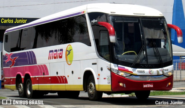 Expresso Maia 1005 na cidade de Goiânia, Goiás, Brasil, por Carlos Júnior. Número da foto: #13112082.