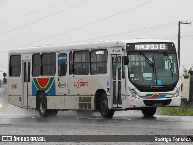 Consórcio Unitrans - 07 > Transnacional 07147 na cidade de Messias, Alagoas, Brasil, por Rodrigo Fonseca. Número da foto: #13111668.