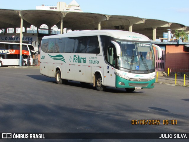 Fátima Transportes e Turismo 300 na cidade de Porto Alegre, Rio Grande do Sul, Brasil, por JULIO SILVA. Número da foto: #13111232.
