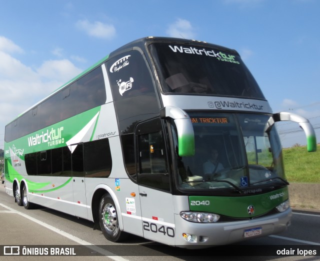Waltricktur Transportes E Turismo 2040 na cidade de Caçapava, São Paulo, Brasil, por odair lopes. Número da foto: #13112609.