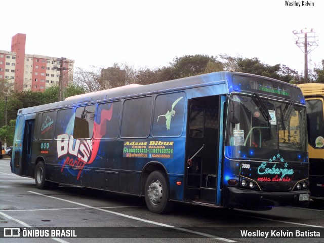 Adans Bibus Ônibus Balada 3000 na cidade de Barueri, São Paulo, Brasil, por Weslley Kelvin Batista. Número da foto: #13110997.