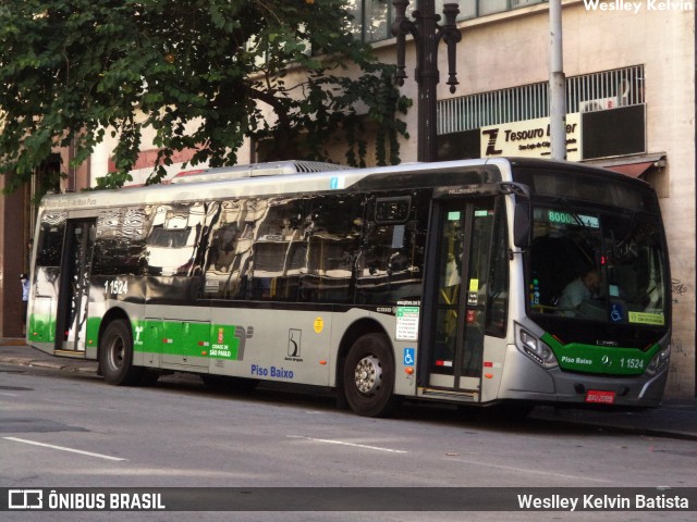 Viação Santa Brígida 1 1524 na cidade de São Paulo, São Paulo, Brasil, por Weslley Kelvin Batista. Número da foto: #13110947.