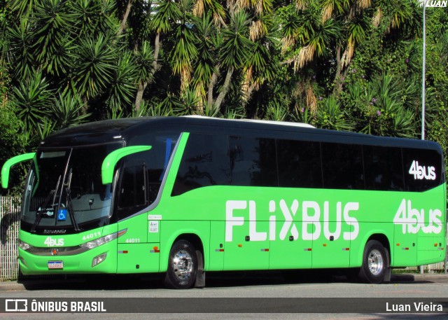 4bus - Cooperativa de Transporte Rodoviário de Passageiros Serviços e Tecnologia - Buscoop 44011 na cidade de Curitiba, Paraná, Brasil, por Luan Vieira. Número da foto: #13111942.