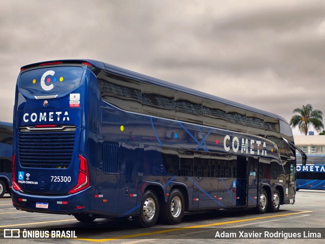 Viação Cometa 725300 na cidade de São Paulo, São Paulo, Brasil, por Adam Xavier Rodrigues Lima. Número da foto: #13110879.