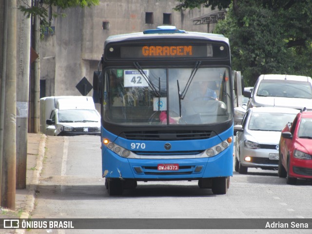 Enscon Viação 970 na cidade de João Monlevade, Minas Gerais, Brasil, por Adrian Sena. Número da foto: #13110071.