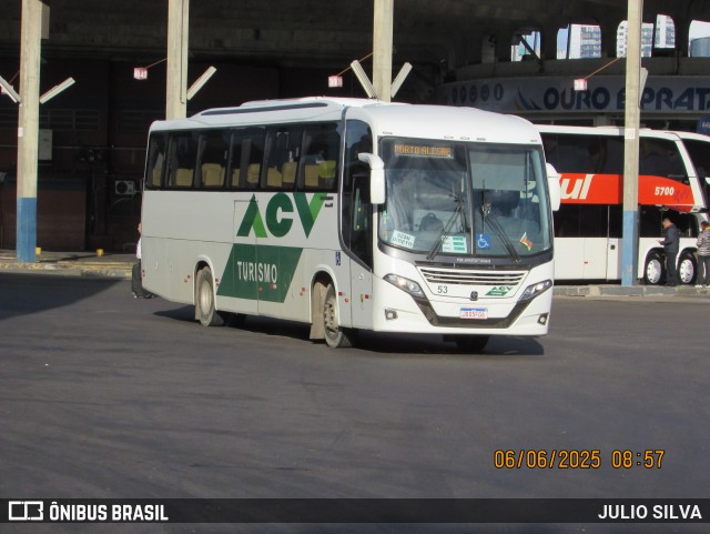 ACV Turismo 53 na cidade de Porto Alegre, Rio Grande do Sul, Brasil, por JULIO SILVA. Número da foto: #13111258.