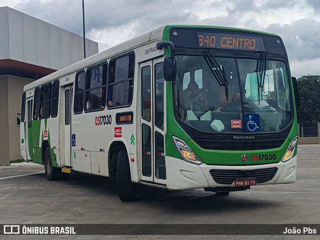 Via Verde Transportes Coletivos 0517030 na cidade de Manaus, Amazonas, Brasil, por João Pbs. Número da foto: #13110489.