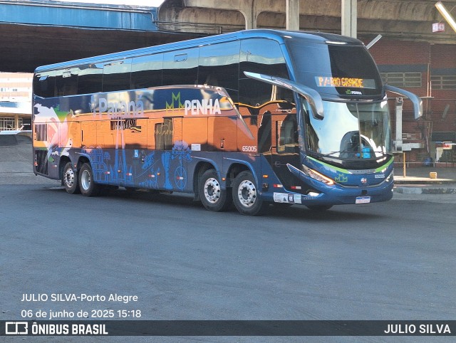 Empresa de Ônibus Nossa Senhora da Penha 65005 na cidade de Porto Alegre, Rio Grande do Sul, Brasil, por JULIO SILVA. Número da foto: #13111347.