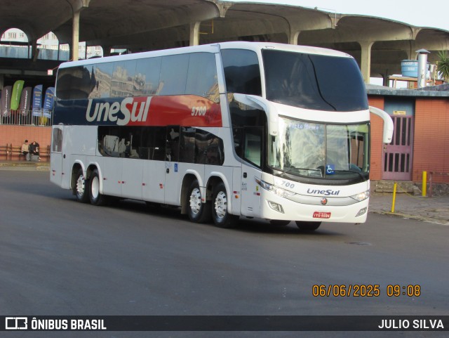 Unesul de Transportes 5700 na cidade de Porto Alegre, Rio Grande do Sul, Brasil, por JULIO SILVA. Número da foto: #13111225.