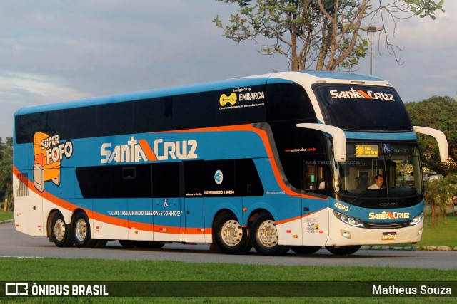 VUSC - Viação União Santa Cruz 4200 na cidade de Florianópolis, Santa Catarina, Brasil, por Matheus Souza. Número da foto: #13112762.
