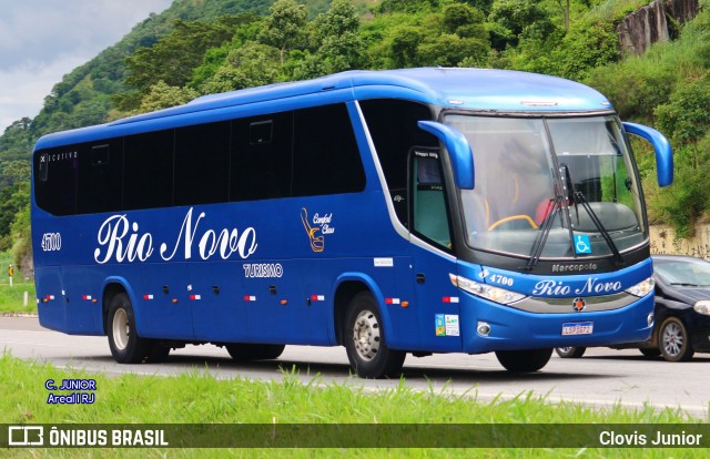 Rio Novo Turismo 4700 na cidade de Areal, Rio de Janeiro, Brasil, por Clovis Junior. Número da foto: #13111570.