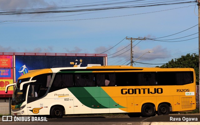 Empresa Gontijo de Transportes 19205 na cidade de Vitória da Conquista, Bahia, Brasil, por Rava Ogawa. Número da foto: #13112051.