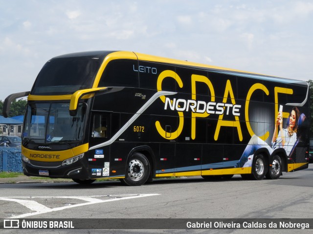 Expresso Nordeste 6072 na cidade de São Paulo, São Paulo, Brasil, por Gabriel Oliveira Caldas da Nobrega. Número da foto: #13110890.