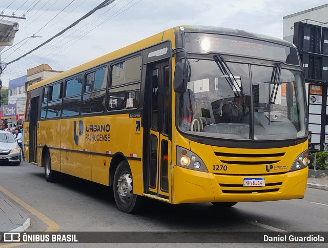 Jotur - Auto Ônibus e Turismo Josefense 1270 na cidade de Palhoça, Santa Catarina, Brasil, por Daniel Guardiola. Número da foto: #13112421.