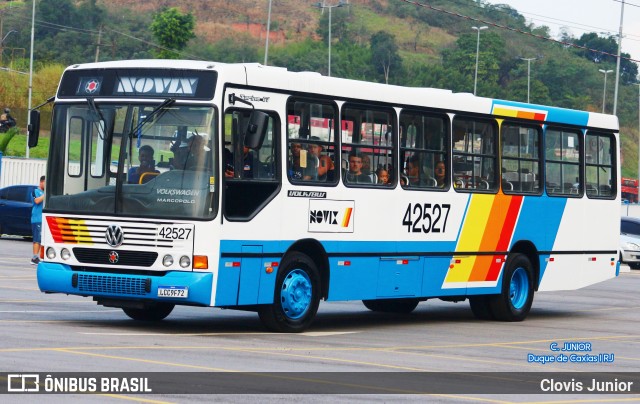 Novix Bus 42527 na cidade de Duque de Caxias, Rio de Janeiro, Brasil, por Clovis Junior. Número da foto: #13111569.