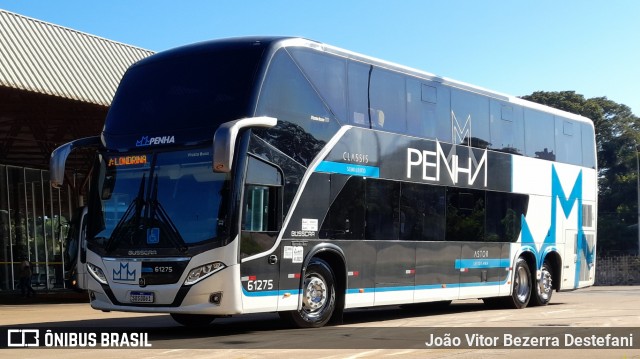 Empresa de Ônibus Nossa Senhora da Penha 61275 na cidade de Maringá, Paraná, Brasil, por João Vitor Bezerra Destefani. Número da foto: #13110211.