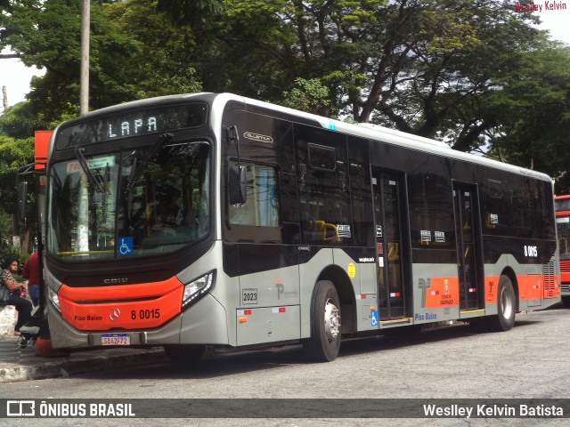 TRANSPPASS - Transporte de Passageiros 8 0015 na cidade de São Paulo, São Paulo, Brasil, por Weslley Kelvin Batista. Número da foto: #13110922.