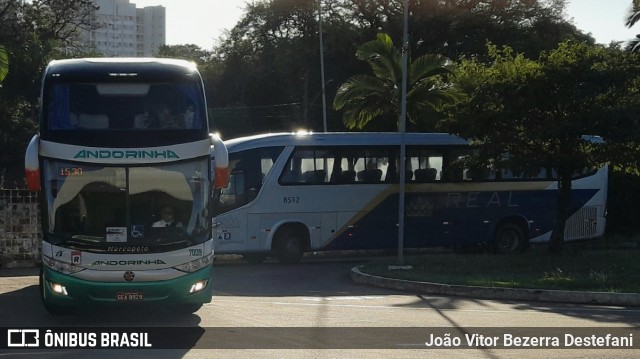 Empresa de Transportes Andorinha 7009 na cidade de Maringá, Paraná, Brasil, por João Vitor Bezerra Destefani. Número da foto: #13110215.