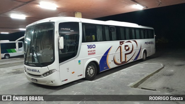 Empresa de Transportes Pionesul 160 na cidade de Pelotas, Rio Grande do Sul, Brasil, por RODRIGO Souza. Número da foto: #13110263.