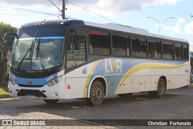 LVR Serviços e Transporte 6000 na cidade de Leopoldina, Minas Gerais, Brasil, por Christian  Fortunato. Número da foto: #13110363.
