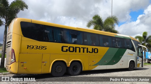 Empresa Gontijo de Transportes 19385 na cidade de Escada, Pernambuco, Brasil, por Pedro Francisco Junior. Número da foto: #13112203.