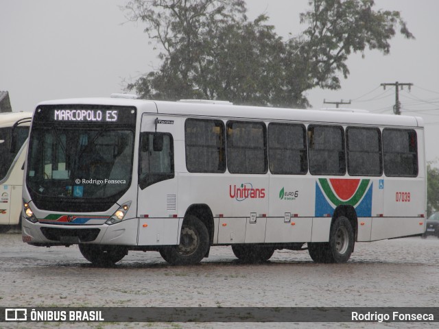 Consórcio Unitrans - 07 > Transnacional 07039 na cidade de Messias, Alagoas, Brasil, por Rodrigo Fonseca. Número da foto: #13111670.
