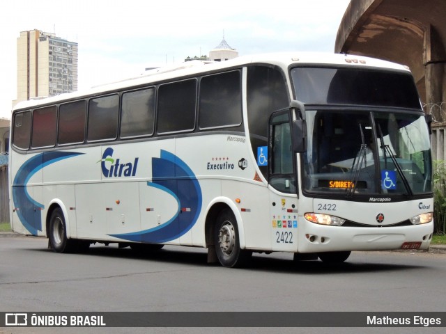 Citral Transporte e Turismo 2422 na cidade de Porto Alegre, Rio Grande do Sul, Brasil, por Matheus Etges. Número da foto: #13111408.