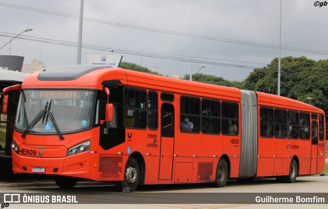 Auto Viação Redentor HE609 na cidade de Curitiba, Paraná, Brasil, por Guilherme Bomfim. Número da foto: #13115899.