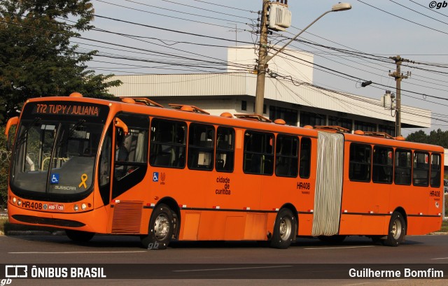 Auto Viação Redentor HR408 na cidade de Curitiba, Paraná, Brasil, por Guilherme Bomfim. Número da foto: #13116092.